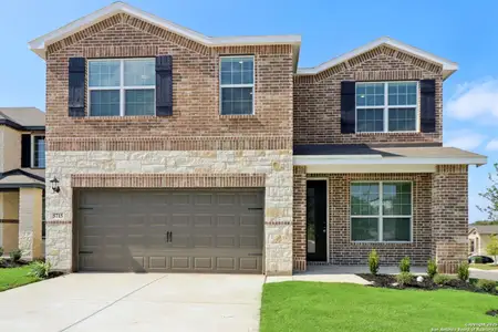 New construction Single-Family house 5715 Beths Wy, San Antonio, TX 78253 plan Sabine (3008) - image