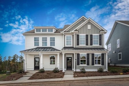 New construction Townhouse house 810 Alma Square Dr, Moncks Corner, SC 29461 Millstream- photo 0