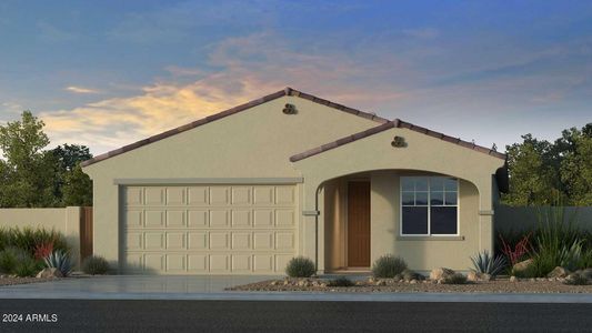 New construction Single-Family house 17640 W Oregon Avenue, Litchfield Park, AZ 85340 Harlow- photo 0