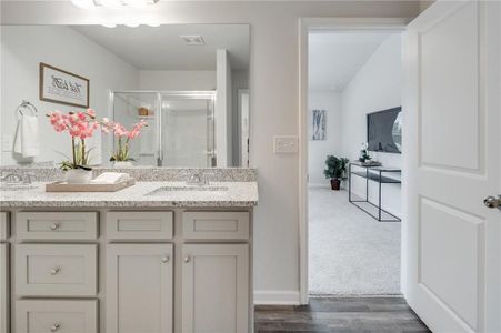 New construction Townhouse house 7441 Knoll Hollow Rd, Lithonia, GA 30058 plan The Lenox II - image 9