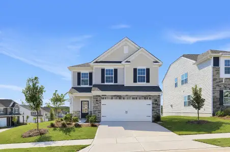 New construction Single-Family house 1645 Grassy Knoll Trl, Maiden, NC 28650 plan Westbury - image
