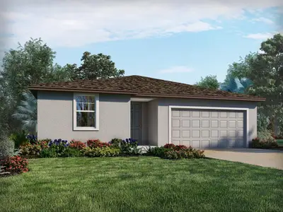 New construction Single-Family house 837 Silverado Trail Dr, Lake Hamilton, FL 33851 - image