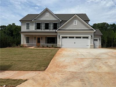 New construction Single-Family house 345 Weslyn Dr, Social Circle, GA 30025 plan (GA)Hayden A.1 2 Front Entry - image