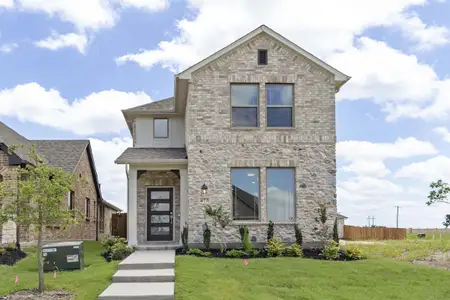 New construction Single-Family house 475 Shady Square Aly, Lavon, TX 75166 plan Elevon Section 2 - image