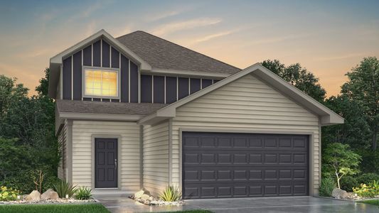 New construction Single-Family house 13619 Kit Run, Splendora, TX 77372 plan The Woodland - image