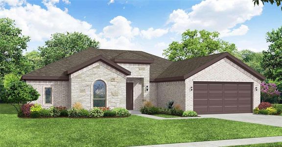 New construction Single-Family house 432 Basalt Drive, Azle, TX 76020 Alderbury II- photo 0