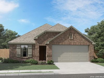 New construction Single-Family house 1218 Nikos Holw, San Antonio, TX 78245 plan The Allen (840) - image