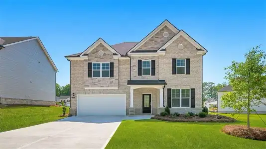 New construction Single-Family house 3048 Champions Wy, Loganville, GA 30052 plan Holbrook - image