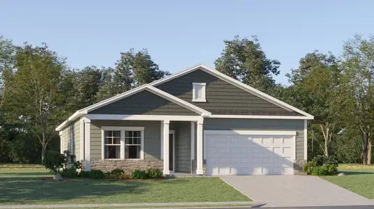 New construction Single-Family house 342 Digging Time Ave, Pine Level, NC 27569 plan Morgan - image