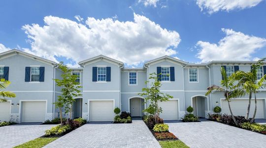 New construction Townhouse house 4372 Hammock Grove Dr, Lake Worth, FL 33467 Chestnut- photo 0 0