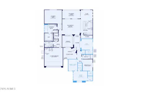 New construction Single-Family house 26082 S 225Th Pl, Queen Creek, AZ 85142 plan Catalina - image