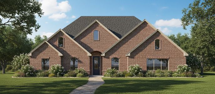 New construction Single-Family house 144 Passenger Wy, Bridgeport, TX 76426 plan The Lily - image