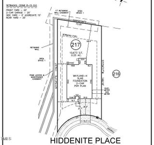 plot plan