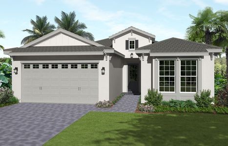 New construction Single-Family house 16610 Town Center Pkwy N, Loxahatchee, FL 33470 plan Aster - image