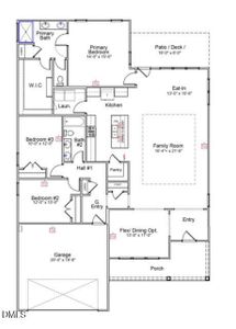 New construction Single-Family house 3006 Bayou St, Graham, NC 27253 plan Cumberland - image