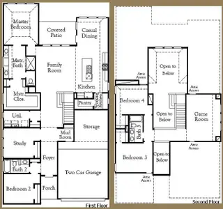 New construction Single-Family house 1020 Rollingwood Trl, Georgetown, TX 78633 plan Delta - image