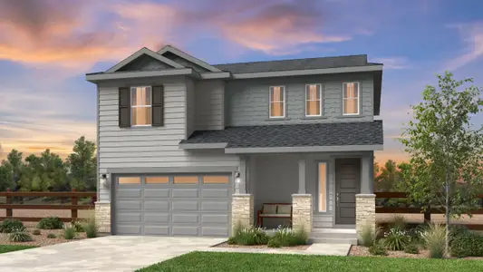 New construction Single-Family house 706 Bradley Cir, Elizabeth, CO 80107 plan Eagle - image