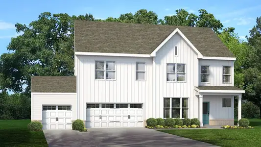 New construction Single-Family house Clayton, NC 27520 plan BENNETT - image