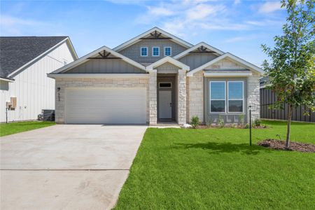 New construction Single-Family house 552 Gus Lp, Georgetown, TX 78626 plan Trinity - image