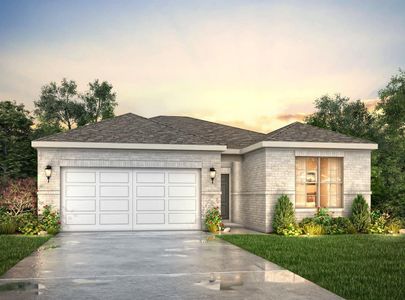 New construction Single-Family house 1881 Redwood Ln, Dayton, TX 77535 plan Barton - image