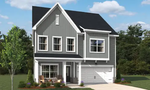 New construction Single-Family house 205 S Harvest Rdg Wy, Wilson's Mills, NC 27520 plan Leland - image
