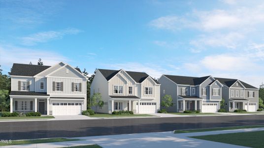 New construction Single-Family house 1116 Hidden Beach Dr, Wendell, NC 27591 plan Mayflower III - image