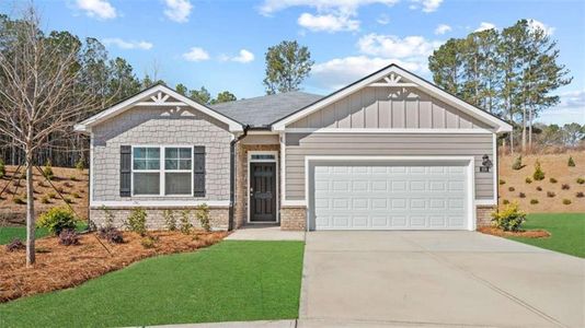 New construction Single-Family house 84 White Spruce Wy, Newnan, GA 30265 plan Cali - image