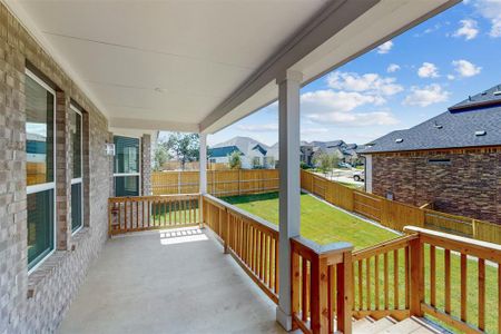 New construction Single-Family house 1301 White Daisy Ln, Georgetown, TX 78628 Sabine - Classic Series- photo 2 2