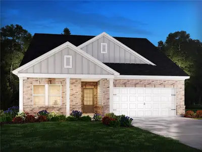 New construction Single-Family house 1338 High Falls Ln, Grayson, GA 30017 plan Northbrook - image
