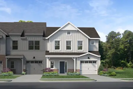 New construction Townhouse house 1402 Johnstone Dr, Reidville, SC 29375 plan The Princeton A - image 2