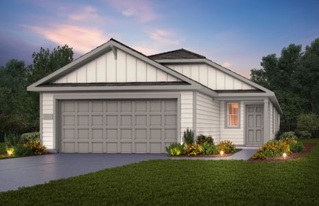 New construction Single-Family house 1658 Planters Moon, New Braunfels, TX 78130 plan Beeville - image