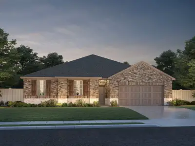 New construction Single-Family house 100 Brahma Dr, Kyle, TX 78640 plan The Plymouth - image