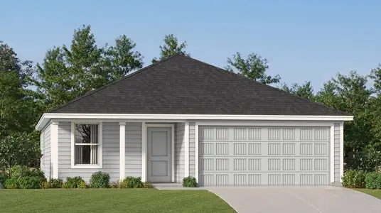 New construction Single-Family house 10728 Crockett Martin Rd, Conroe, TX 77306 plan Pearce - image