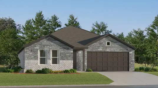 New construction Single-Family house 10205 Regal Bend Ln, Fort Worth, TX 76179 plan Aaron - image