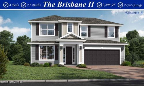 New construction Single-Family house 6321 Weston Woods Dr, Unit 0039, Jacksonville, FL 32222 plan Brisbane II - image