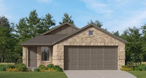 New construction Single-Family house 6326 Marigold Blaze Drive, Katy, TX 77493 Kitson- photo 0