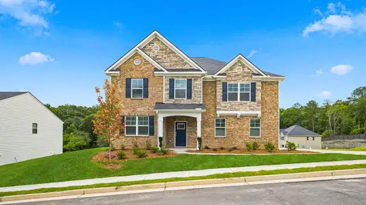 New construction Single-Family house 2261 Edgecombe Ln, Dacula, GA 30019 plan Halton - image