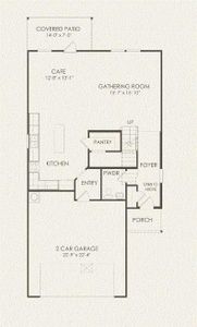 Pulte Homes, Camelia floor plan