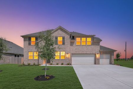 New construction Single-Family house 12926 Old Fashion Cir, Mont Belvieu, TX 77535 plan Mykonos - image