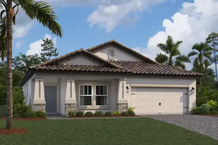 New construction Single-Family house 1851 Suttonset Trl, Zephyrhills, FL 33541 plan Newport II - image