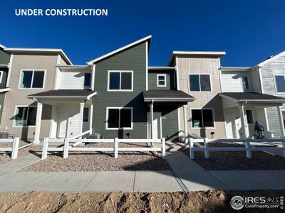 New construction Townhouse house 3909 Cascades Street, Evans, CO 80620 Silvercliff- photo 0