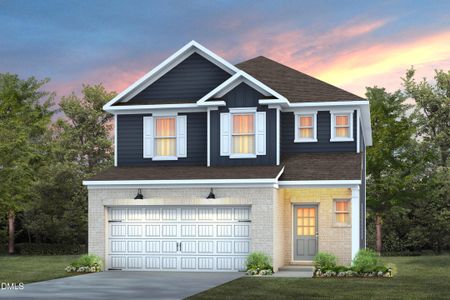 New construction Single-Family house 713 Wicklow Hall Dr, Fuquay Varina, NC 27526 plan Murray - image
