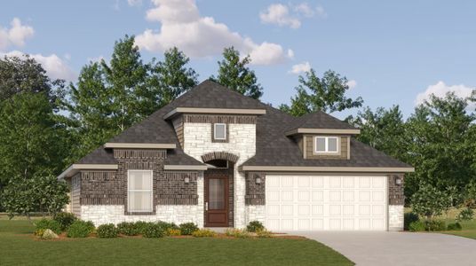 New construction Single-Family house 5841 Musquiz Ridge, Seguin, TX 78155 Rosso- photo 0