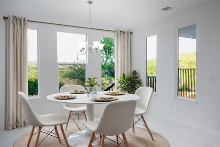 Virtually Staged- Dining Room