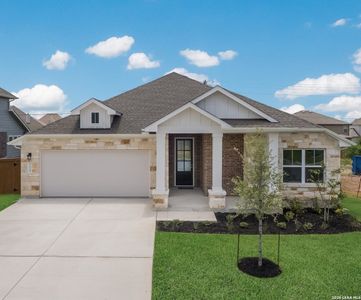 New construction Single-Family house 626 Foxbrook Wy, Cibolo, TX 78108 plan Cameron - image