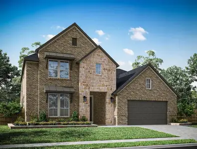 New construction Single-Family house 18330 Red Dahlia Rd, Richmond, TX 77407 plan Barnhart - image
