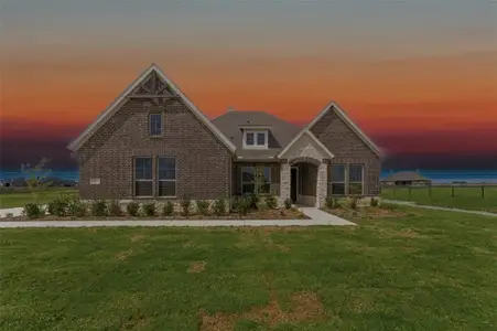 New construction Single-Family house 2433 Meteor Dr, Krum, TX 76249 plan Verbena V2 SE - image