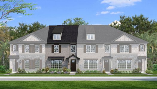 New construction Townhouse house 8330 Bayside Dr, Rowlett, TX 75088 plan Holbrook - image