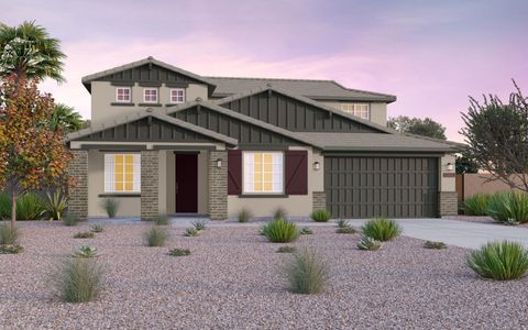 New construction Single-Family house 1255 W J Waltz Wy, Apache Junction, AZ 85120 Canyon- photo 0 0