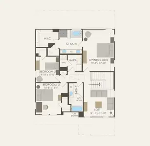 Pulte Homes, Lochridge floor plan